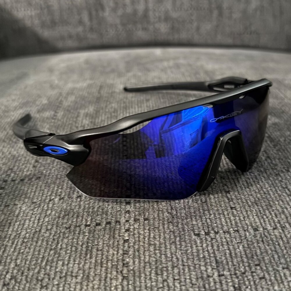 Oakley Radar EV PRIZM Polarized Blue OO9208 Black Frame